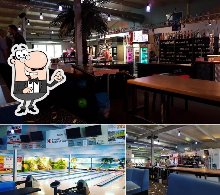 Siediti a un tavolo di Bowlingcenter Schindellegi