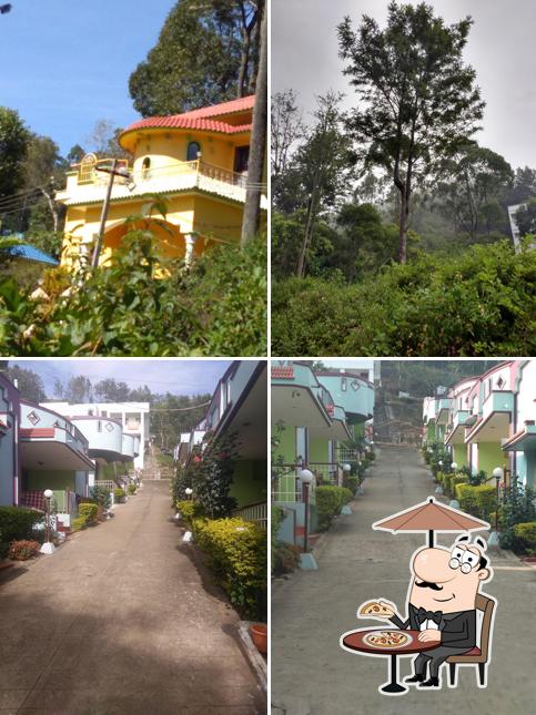 You can get some fresh air outside DG Resorts