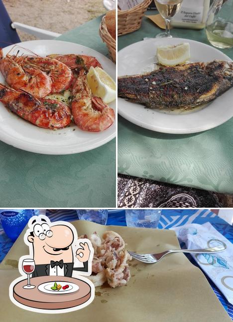 Cibo al Ristorante-Lido le Sirene