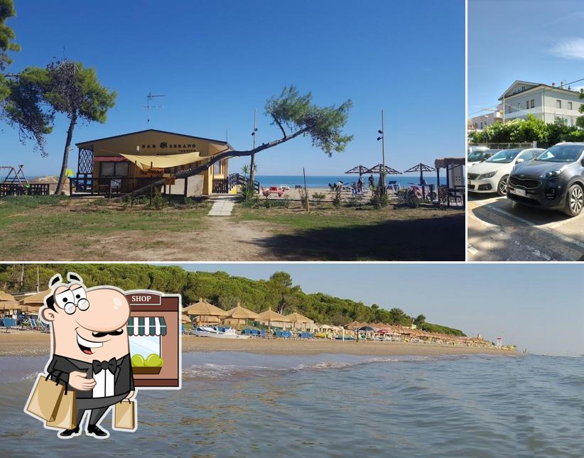 Puoi goderti l'aria fresca dal dehors di Lido Cerrano