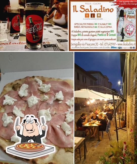 Ordina una pizza a Pizzeria Ristorante Il Saladino