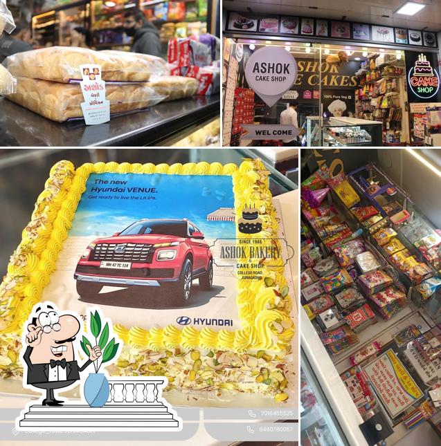 The exterior of Ashok bakery & cakeshop junagadh. Cake - Cake delivery - Bakery