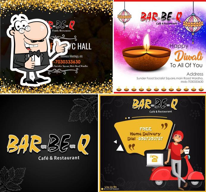 Here's a picture of Bar be q- cafe &restaurant