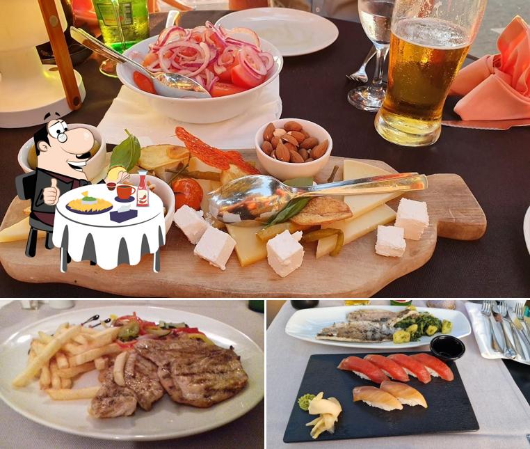 Piatto di formaggi al Borik restaurant