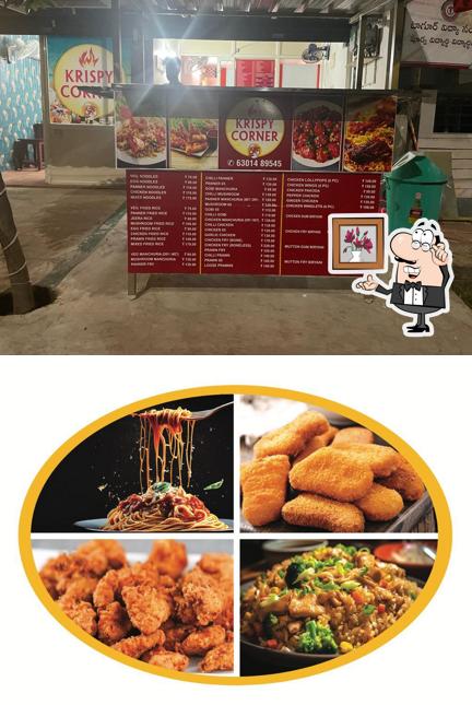 The interior of KRISPY CORNER