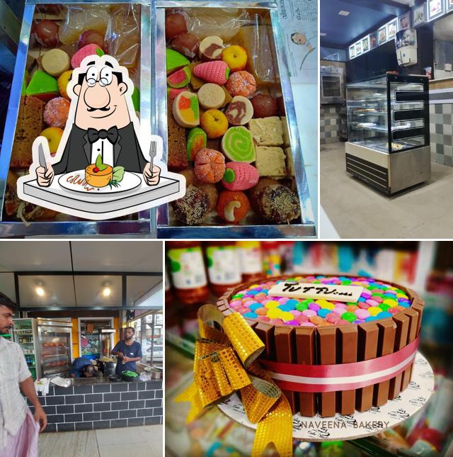 Food at Star Naveena Bakery