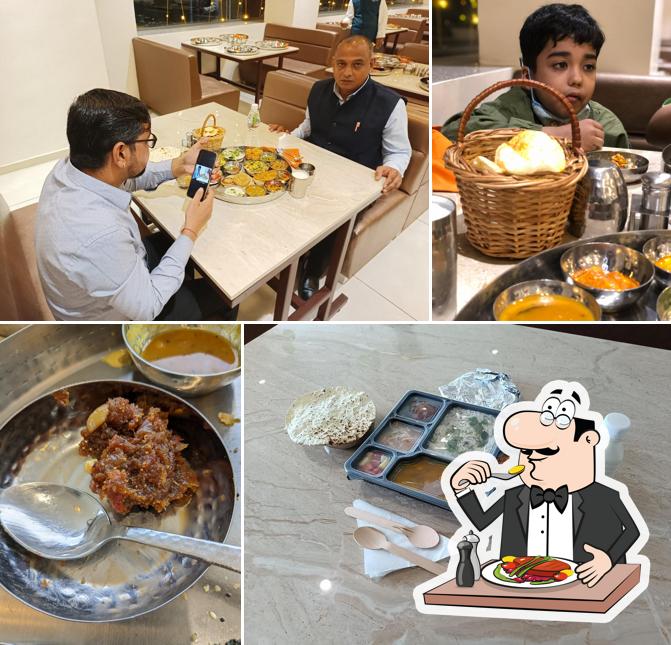 Food at RIVAJ - Gujarati Rasthal