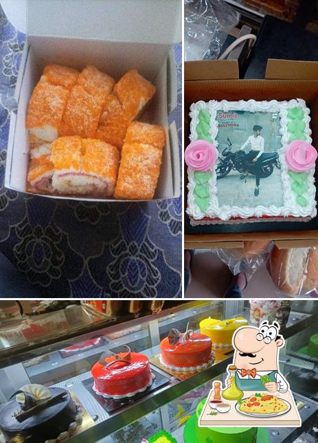 Food at Roopam Bakery