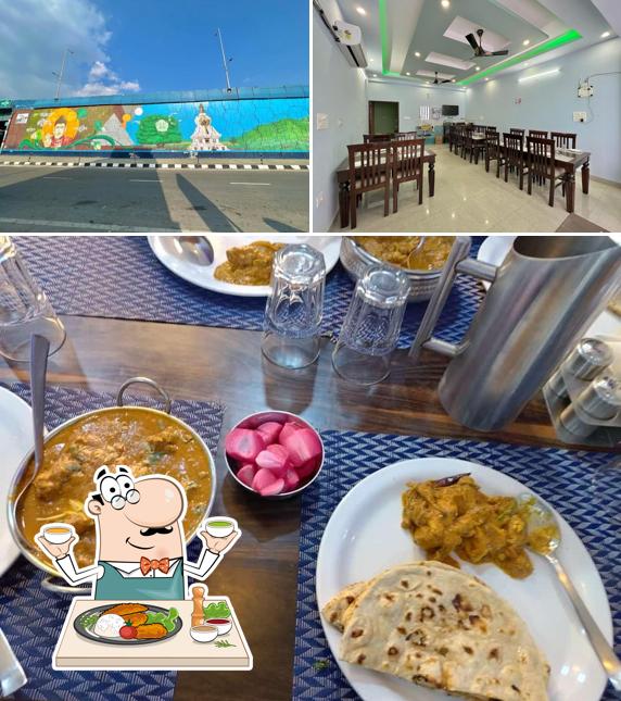 Check out the image displaying food and interior at THE TRUE FOOD KITCHEN