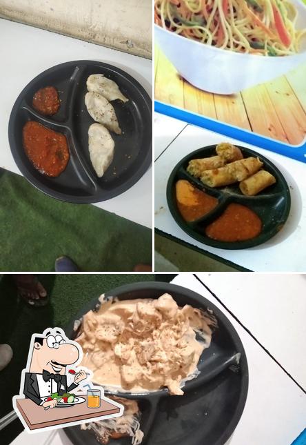 Meals at Zojo Momo's Cafe