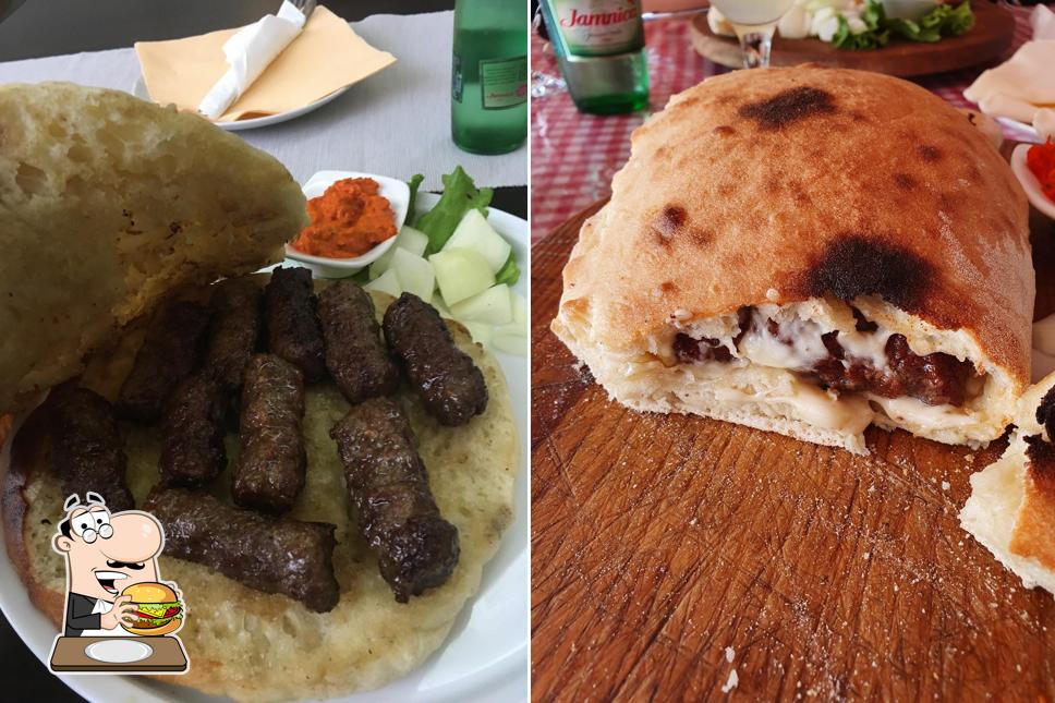 Gli hamburger di Bistro-pizzeria "Vertigo" potranno soddisfare molti gusti diversi