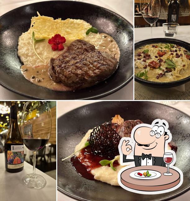 Platos en AA Wine Experience