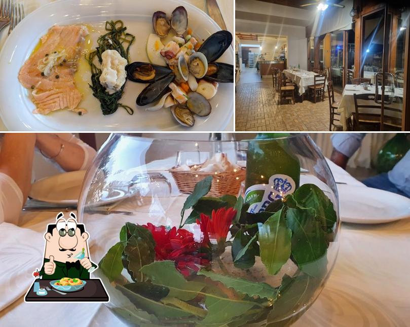 Guarda la foto che presenta la cibo e interni di Ristorante Pizzeria Marameo