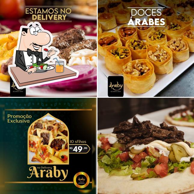 Comida em Araby Culinária Síria