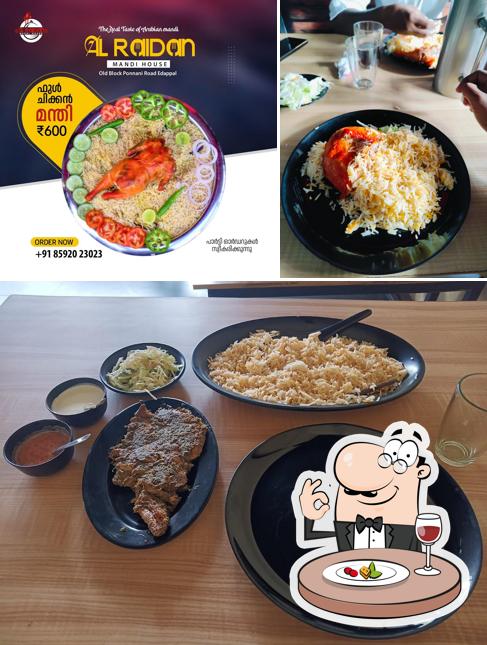 Meals at Al Raidan Mandi House Edappal