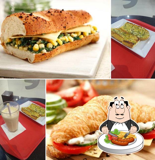 Food at Cafe Coffee Day