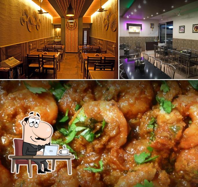 Hotel Santoshi is distinguished by interior and food