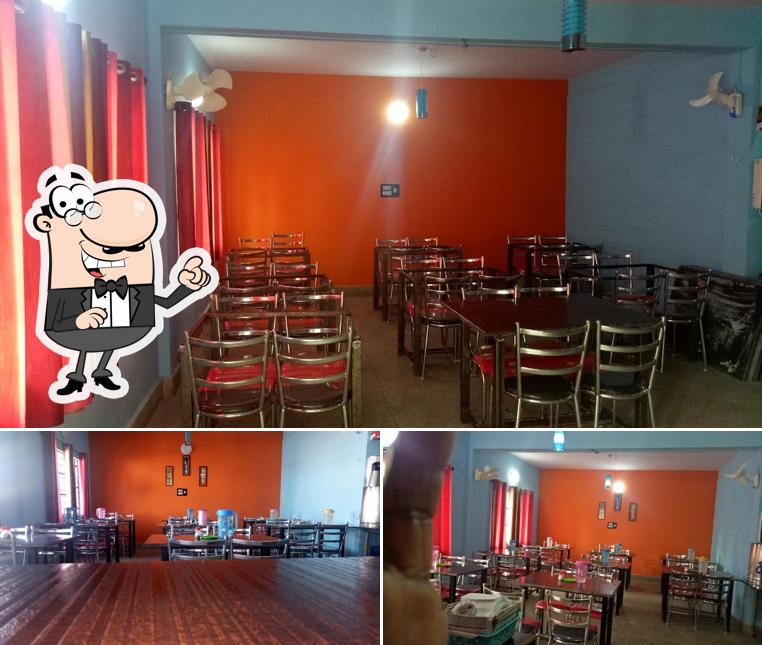 The interior of Kerala Mess Mysore