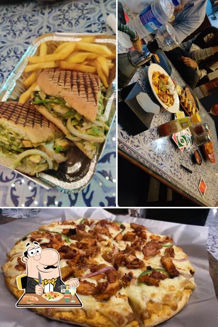 Food at Mojito Cafe