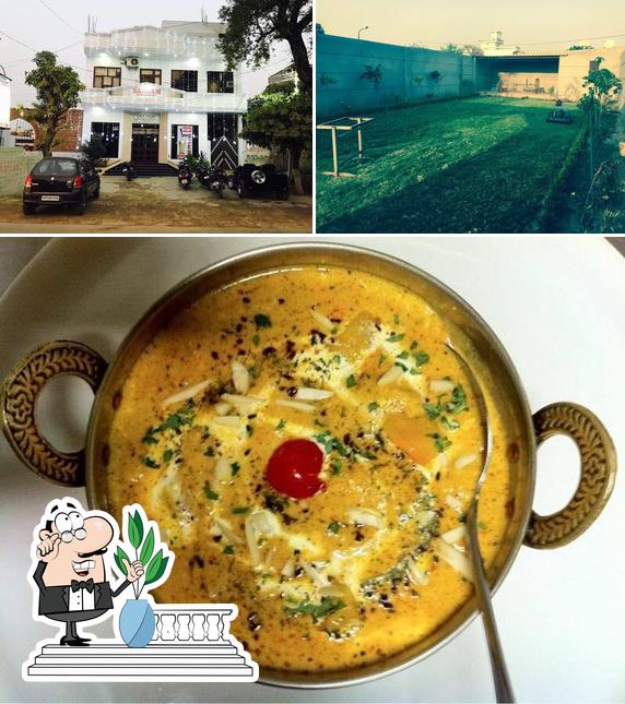 Among various things one can find exterior and food at Sangam Bar & Restaurant