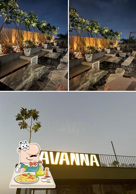 Food at Savanna Sky Lounge & Bar