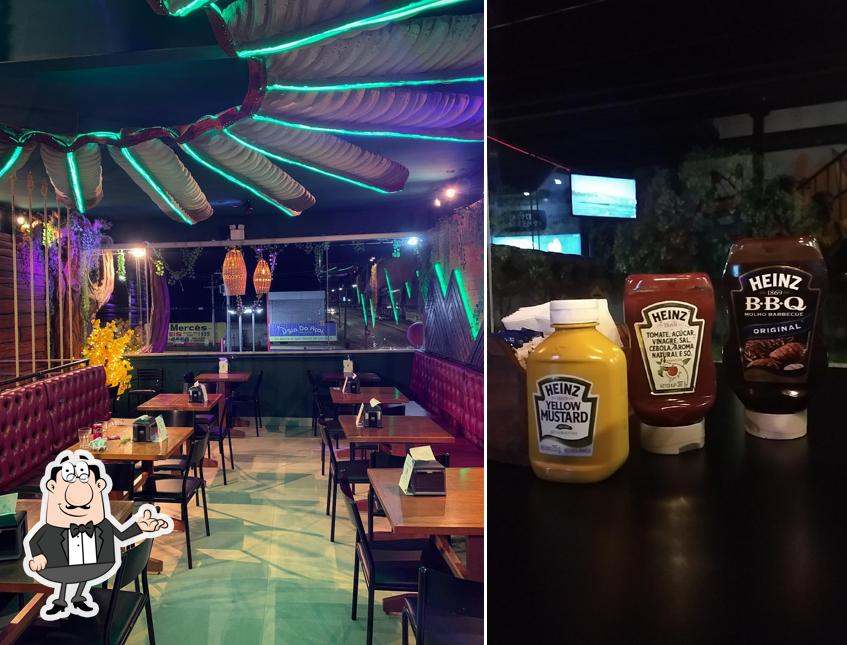 O interior do Apache Hamburgueria - Vicente Pires