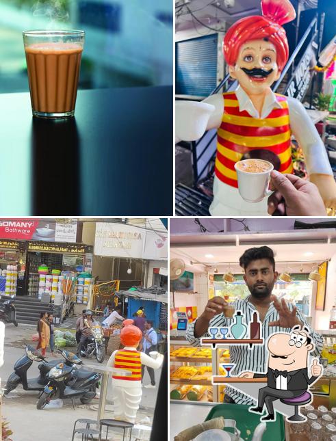 The image of interior and drink at Capital Tea