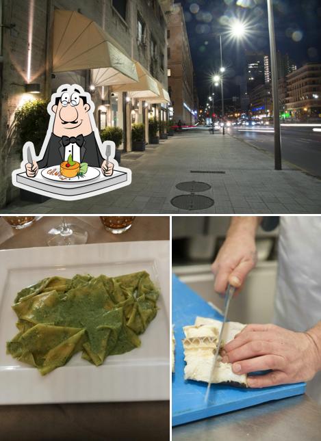 Guarda la immagine che mostra la cibo e esterno di L’Osteria del San Giorgio