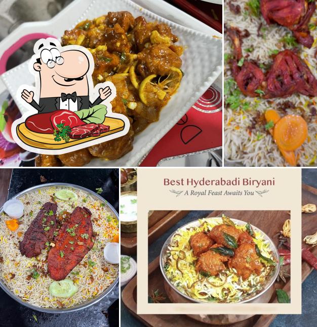 Get meat meals at MG FOOD COURT