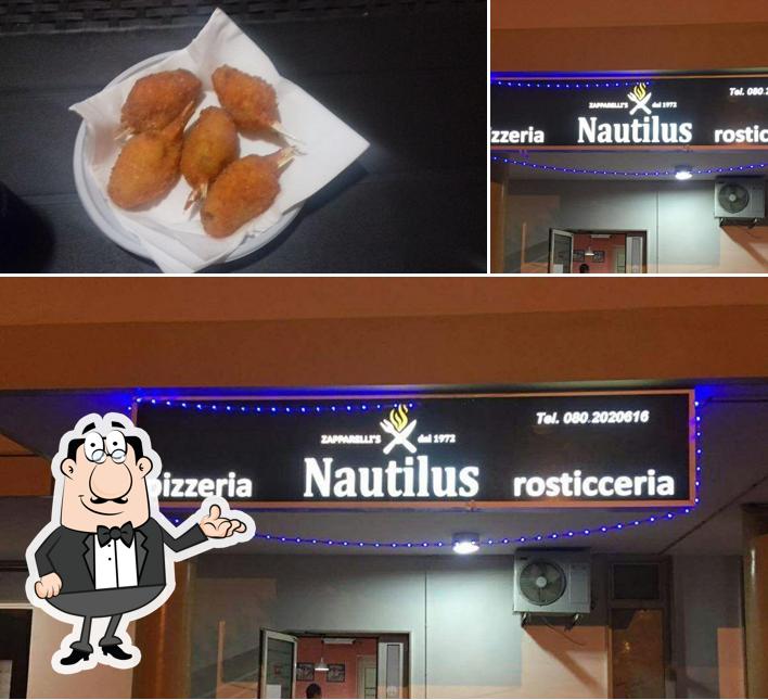 La foto di interni e cibo da Nautilus Rosticceria Pizzeria Friggitoria