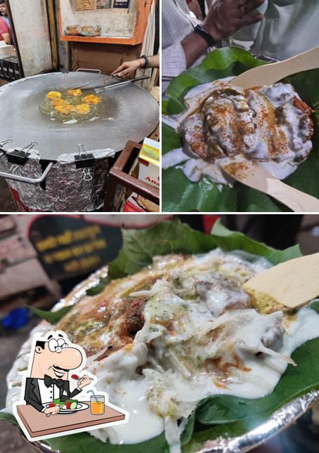 Food at Sharma Ji Tikki Wale