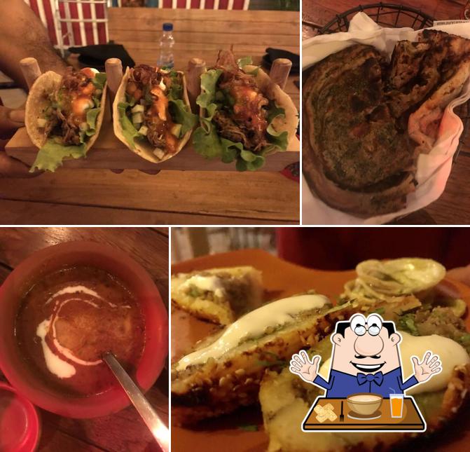 Food at Sizzling Shack