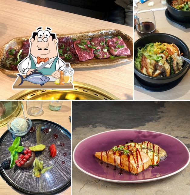 Salmone grigliato al Restaurant Toriko Japanese Bar, Grill & Sushi