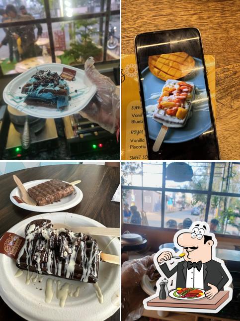 Food at Waffie N' More