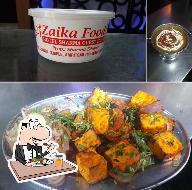 Food at Zaika Old Sharma Dhaba