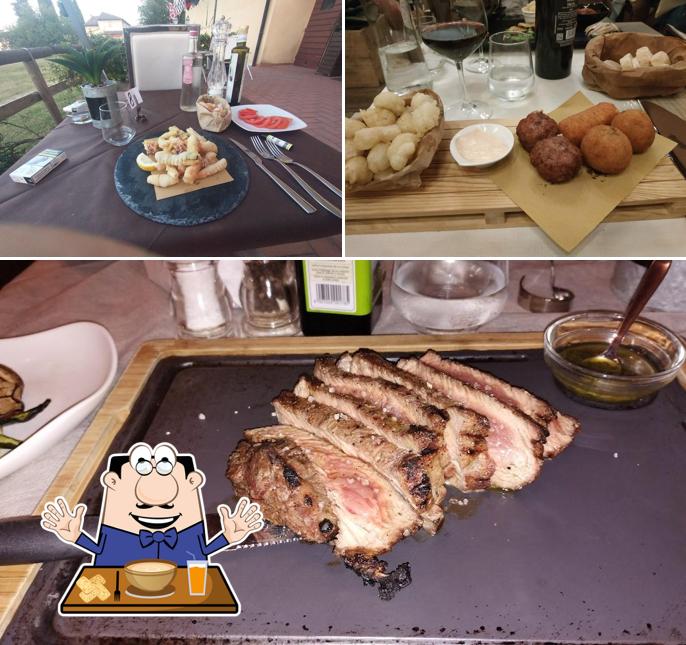 Platti al Ristorante Corsini