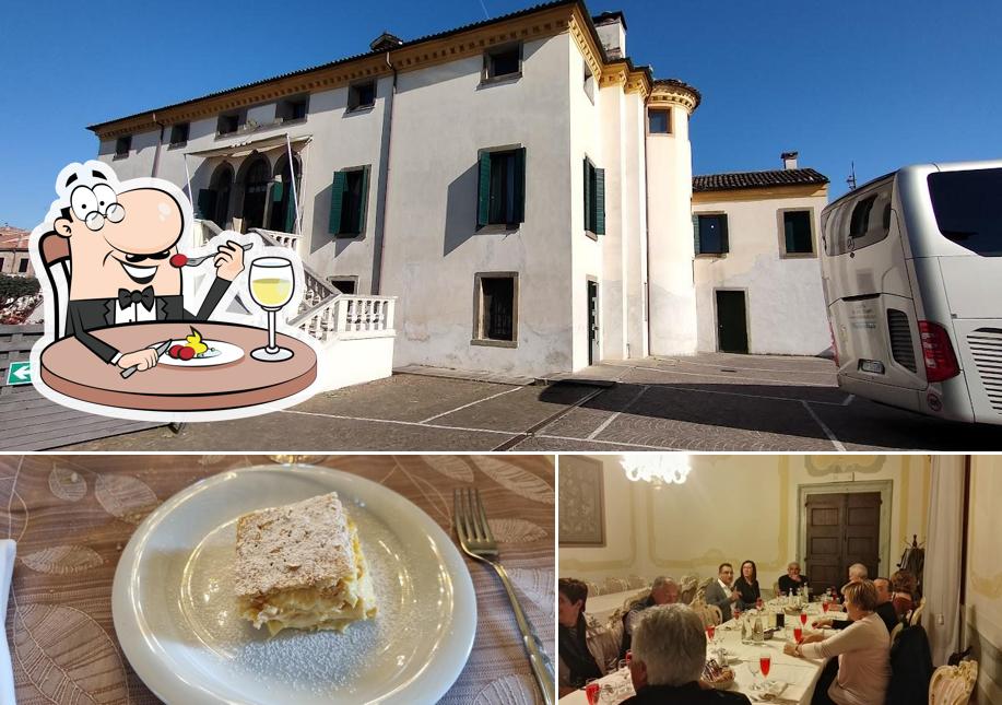 Cibo al Ristorante pizzeria villa contarini