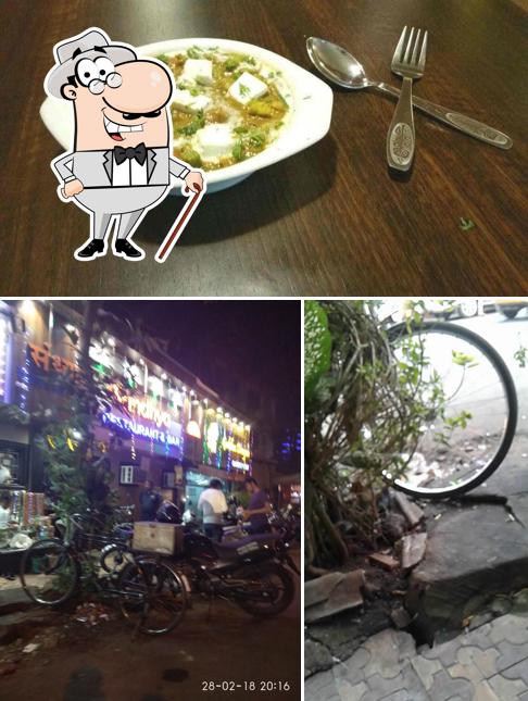 The image of Sandhya Restaurant And Bar’s exterior and food