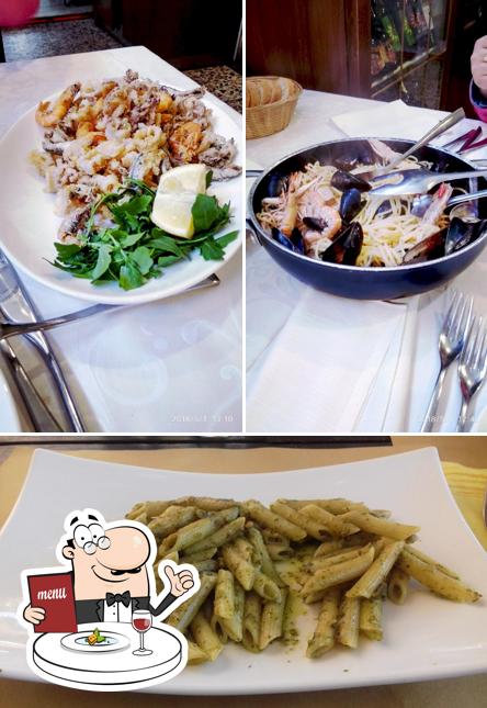 Platti al Trattoria Baria Delia