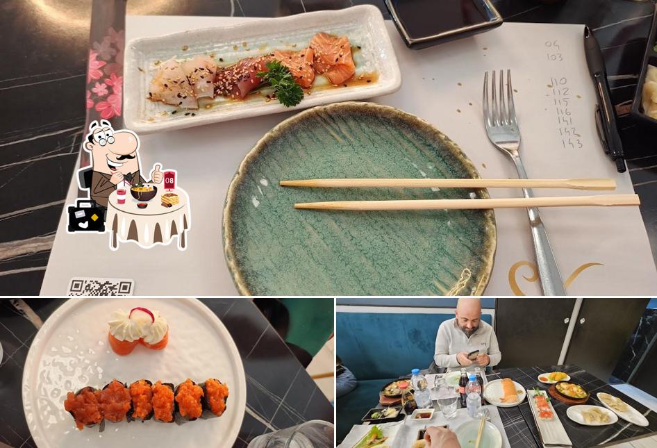 Platti al Ristorante Giapponese Ukiyo