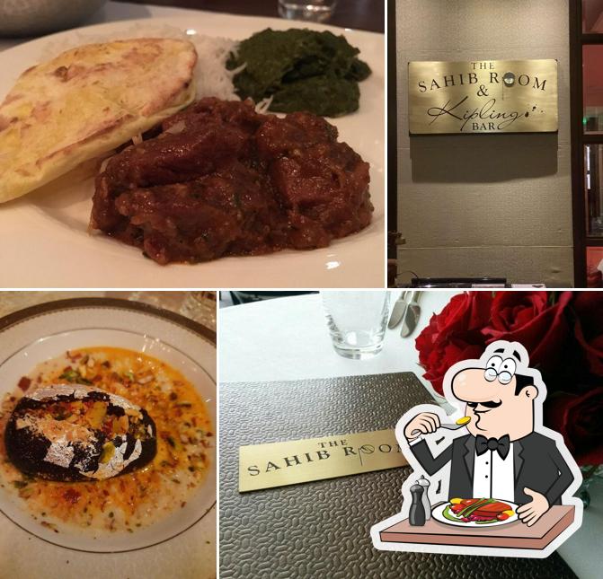 Food at The Sahib Room & Kipling Bar