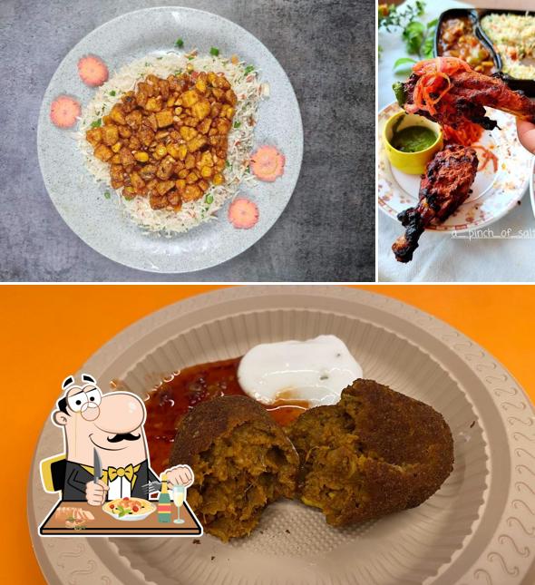 Food at Skewers - Kebabs & More