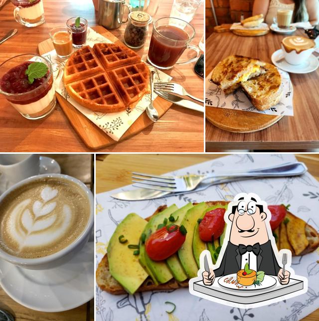 Platos en Adorável Café