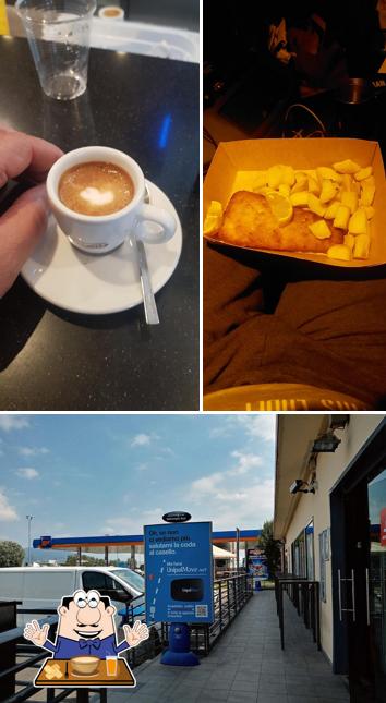 Tra le diverse cose da Autogrill Valtrompia Sud si possono trovare la cibo e esterno
