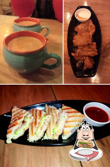 Club sandwich at Canteen