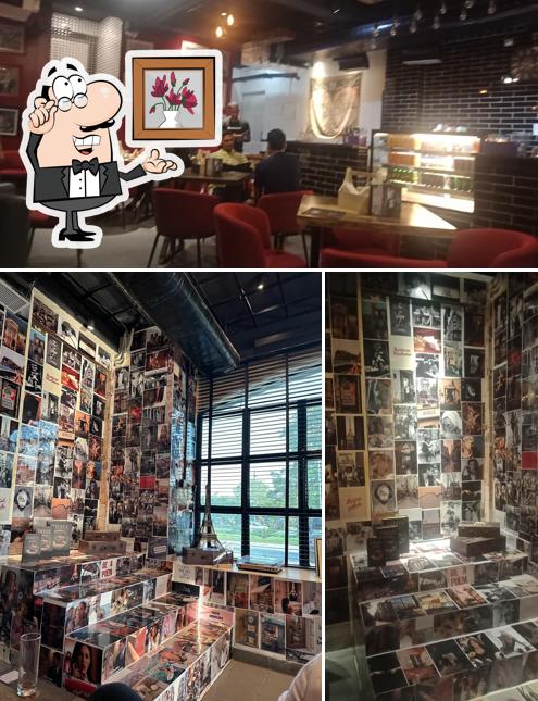 The interior of De jour Cafe, Club & Restaurant