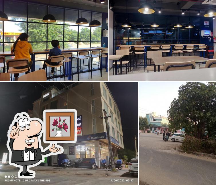 Check out the photo displaying interior and exterior at Domino's Pizza Dholai, Jaipur