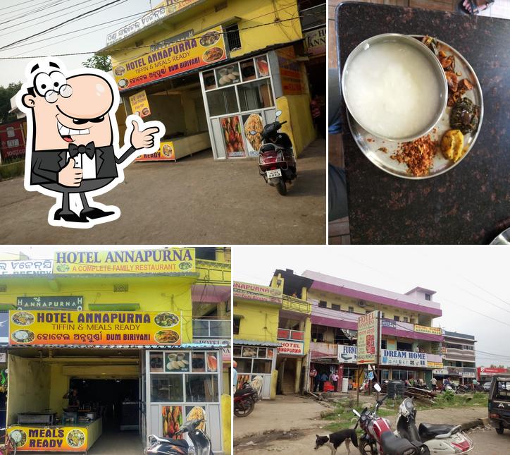 Here's a pic of Hotel Annapurna