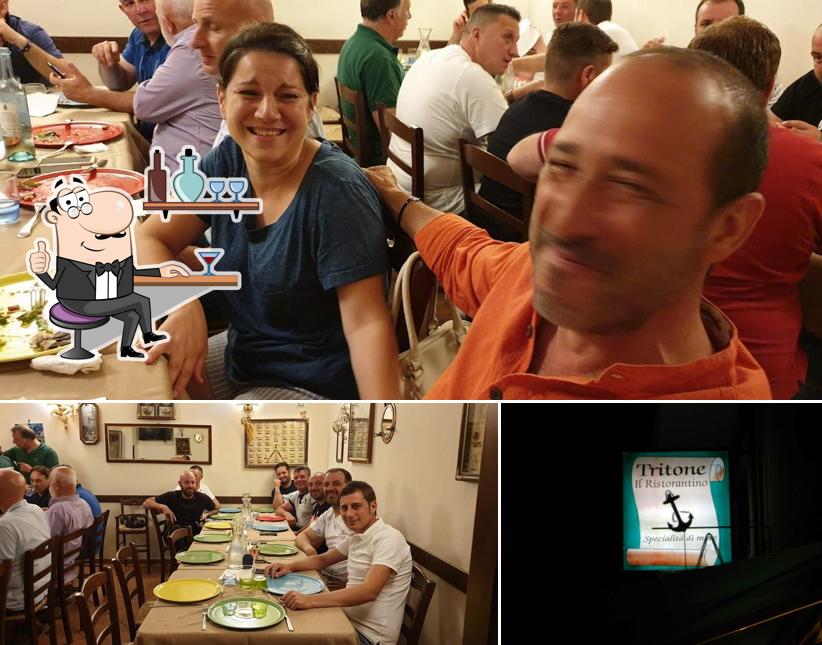 Dai un'occhiata agli interni di Il Tritone