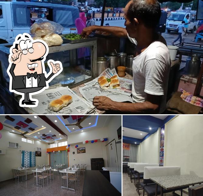 The interior of KRISHNA RESTAURANT